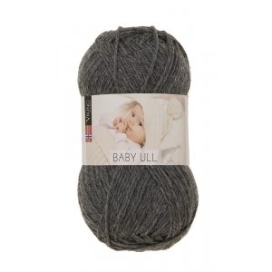 Fil Viking Baby Wool 50g - Gris foncé (315) Fil Viking Baby Wool 50g - Gris foncé (315)
