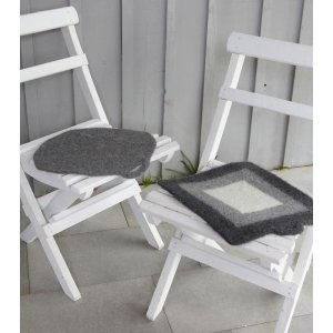 Patrons tricot - Coussins d'assise en feutre Patrons tricot - Coussins d'assise en feutre