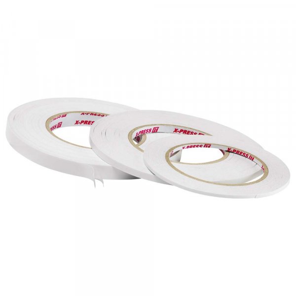 Ruban adhsif double face 25 mtres - 3 mm