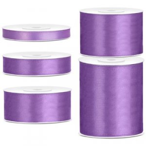 Ruban satiné - 25 m - Violet Ruban satiné - 25 m - Violet