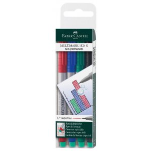 Marqueur non permanent Multimarker S - 4 couleurs Marqueur non permanent Multimarker S - 4 couleurs