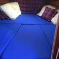 Image client Tissu fantaisie ou déco universel Bleu Marine - 150 cm
