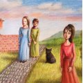 Image client Taille-crayon avec récipient - Double trou