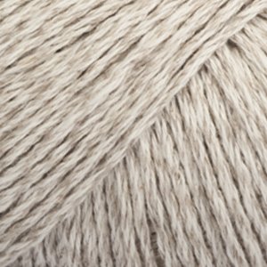 Fil coton-lin Uni Color DROPS - 50g - Beige clair (03) Fil coton-lin Uni Color DROPS - 50g - Beige clair (03)