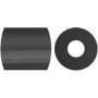 Perles tube - noir (32220) - moyen - 1100 pcs