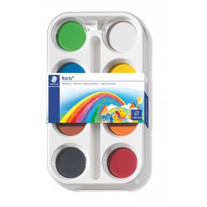 Boîte de peinture Noris Club 44 mm - 8 couleurs Boîte de peinture Noris Club 44 mm - 8 couleurs