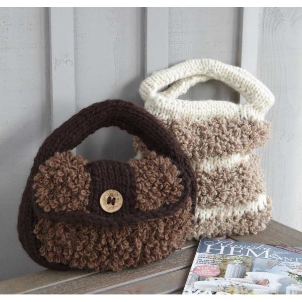 Patron tricot - Sac et tui tricots