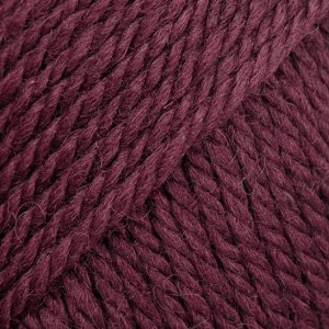 Laine DROPS Alaska Uni Color - 50 g - Vin prune (81) Laine DROPS Alaska Uni Color - 50 g - Vin prune (81)