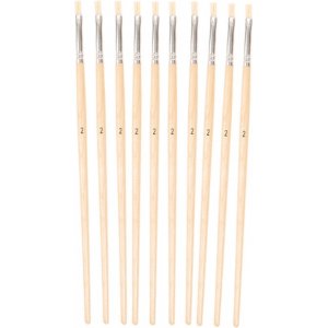Brosse à poils no. 2 à 10 pièces Brosse à poils no. 2 à 10 pièces