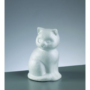 Forme en polystyrène 130 mm - chat Forme en polystyrène 130 mm - chat