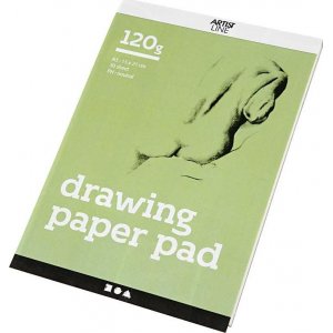 Bloc à dessin - blanc - A5 - 30 feuilles Bloc à dessin - blanc - A5 - 30 feuilles