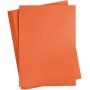 Carton color - orange - A2 - 180 g - 100 feuilles