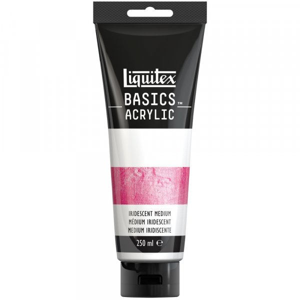 Mdium acrylique - Additifs Liquitex Basics - 250ml - Tube Mdium Iris