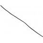 Cordon coton - noir - 100 m - 2 mm