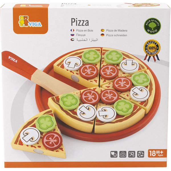 Pizza jouet en bois VIGA Pizza jouet en bois VIGA