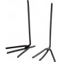 Pattes d'oiseau/poulet - noires - 10 paires