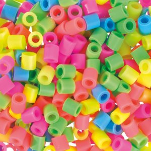 Nabbi® Melt Beads Jumbo 10x10mm - 600 pièces de couleurs pastel mélangées Nabbi® Melt Beads Jumbo 10x10mm - 600 pièces de couleurs pastel mélangées