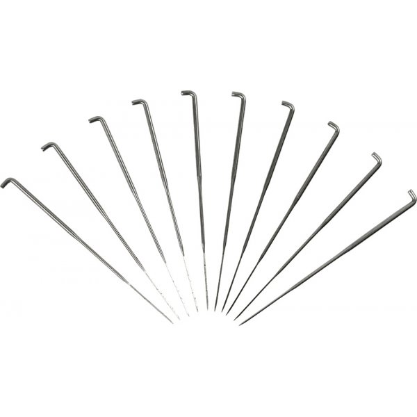 Aiguilles  feutrer - moyennes - 10 pcs
