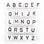 Perles lettres de couleurs mélangées - 130 pcs Perles lettres de couleurs mélangées - 130 pcs
