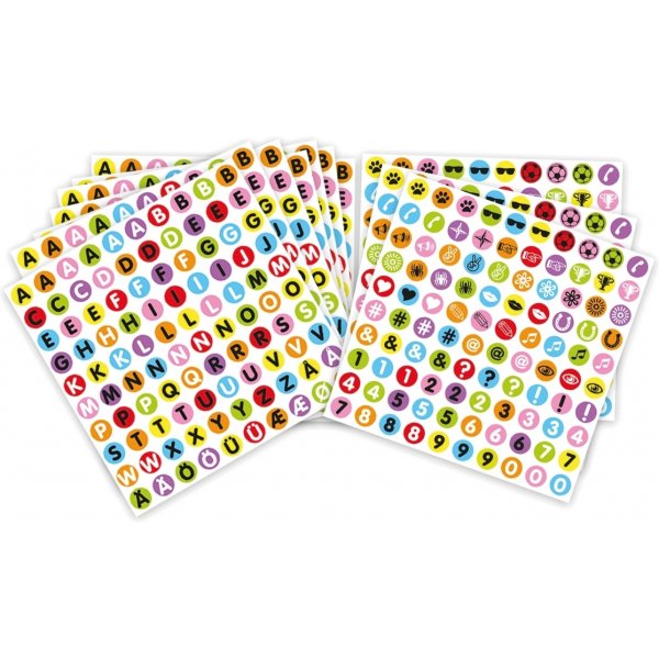 Autocollants pour perles - 1000 pcs