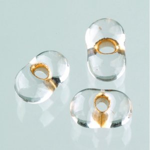 Perles Farfalle - or transparent Perles Farfalle - or transparent