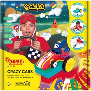 Set d'argile - Jovi-tech Plastilina - Kit voiture de course couleurs mélangées Set d'argile - Jovi-tech Plastilina - Kit voiture de course couleurs mélangées