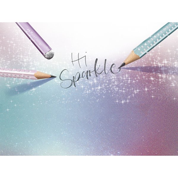 Crayon - Faber-Castell - GP Jumbo Sparkle
