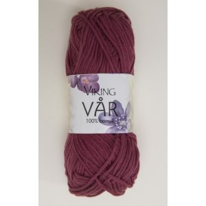 Fil Viking Printemps 50g - Bourgogne (463) Fil Viking Printemps 50g - Bourgogne (463)