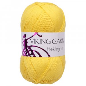 Fil Viking Mérinos 50g - Jaune (845) Fil Viking Mérinos 50g - Jaune (845)