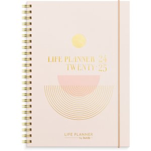 Calendrier 24/25 - Life Planner Rose A5 Calendrier 24/25 - Life Planner Rose A5