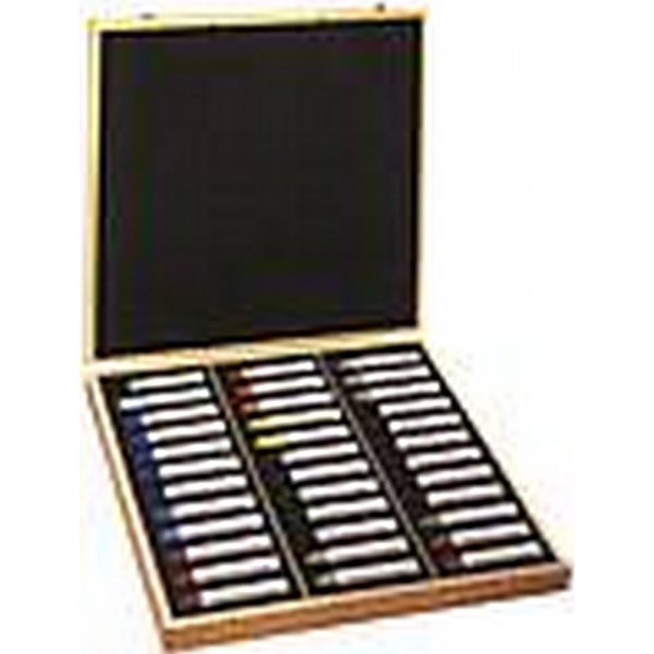 Pastel  l\\\'huile Sennelier coffret bois 5ml - 120 couleurs