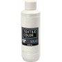 Peinture textile textile solide - blanche - couvrante - 250 ml