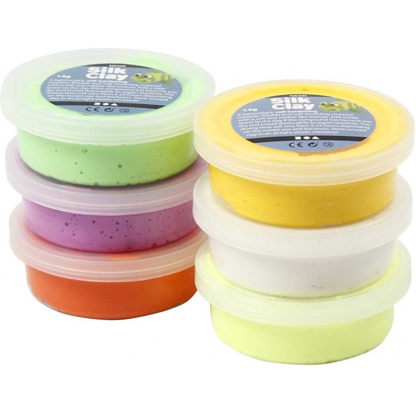 Silk Clay - couleurs printanires - 6 x 14 g