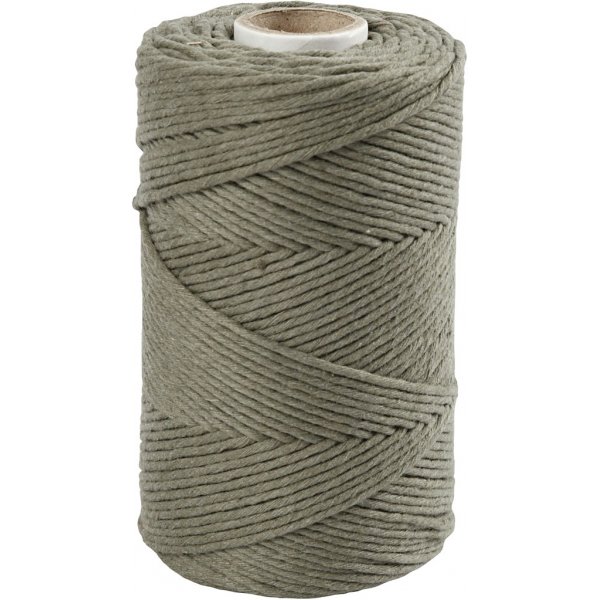 Fil macramé - vert mousse - Ø2 mm - 198 m Fil macramé - vert mousse - Ø2 mm - 198 m