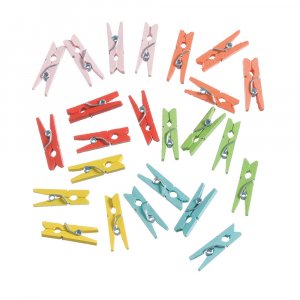 Pinces à linge - 30mm 24pcs Pinces à linge - 30mm 24pcs