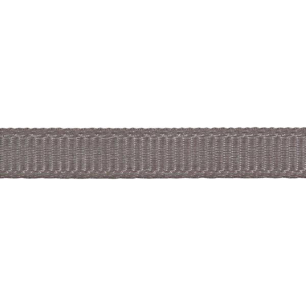 Ruban gros grain - gris - 15 m