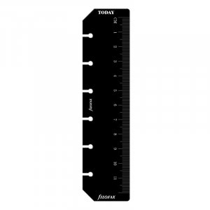 Règle/marqueur pour Filofax Pocket - Noir Règle/marqueur pour Filofax Pocket - Noir