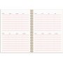 Calendrier 24/25 - Life Planner Rose A5