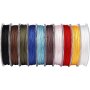 Cordon polyester - couleurs mlanges - 10 x 50 m