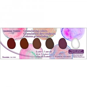 ZIG Gansai Tambi aquarelle 5-set granulation