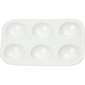 Palette - blanc - 13 x 8,5 cm - 10 pcs Palette - blanc - 13 x 8,5 cm - 10 pcs