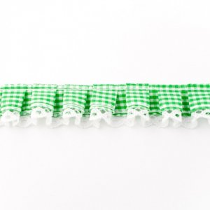 Ruban décoratif - Plaid avec dentelle Ruban décoratif - Plaid avec dentelle