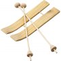 Skis et btons - 3 paires