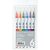 Stylos pinceaux ZIG Clean Color Real Brush - 6 stylos