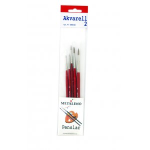Set de pinceaux - Aquarelle n°2 (5 pcs) Set de pinceaux - Aquarelle n°2 (5 pcs)