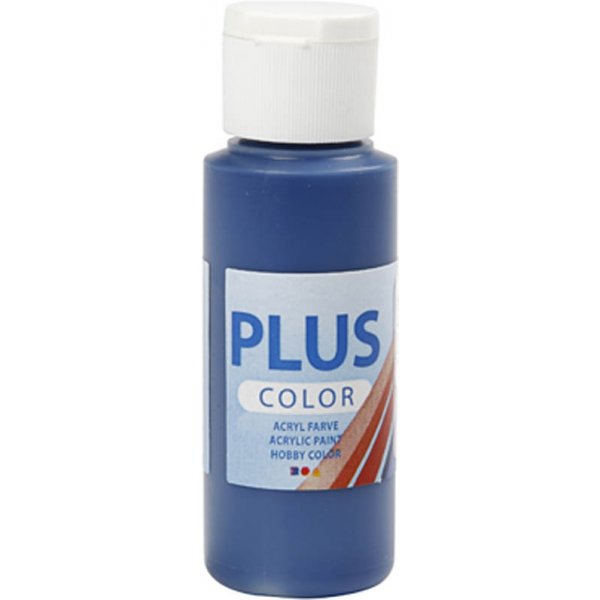 Peinture Plus Color Hobby - bleu marine - 60 ml