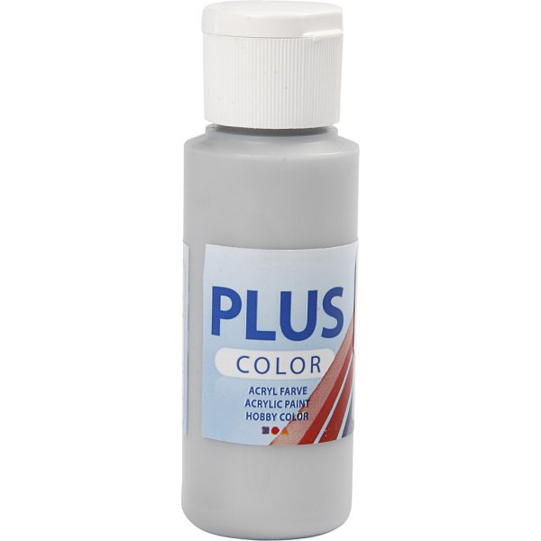 Peinture Plus Color Hobby - argent - 60 ml