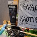 Image client Peinture acrylique Campus 100 ml - Noir Ivoire (755)