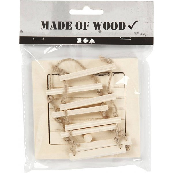 Accessoires du Père Noël - Trappe à vent et échelle de corde Accessoires du Père Noël - Trappe à vent et échelle de corde