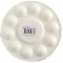 Palette - blanc - 17 cm - 10 pcs